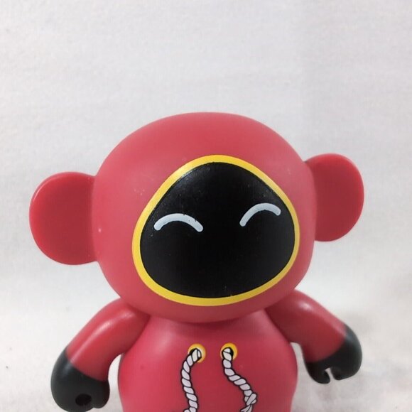 Kidrobot Monskey Vinyl Figure Red Black Hoodie Drawstrings Collectible - Picture 2 of 8